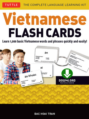 cover image of Vietnamese Flash Cards Ebook